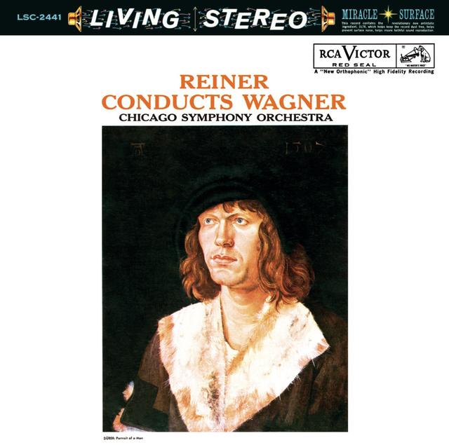 Album cover art for Reiner Conducts Wagner