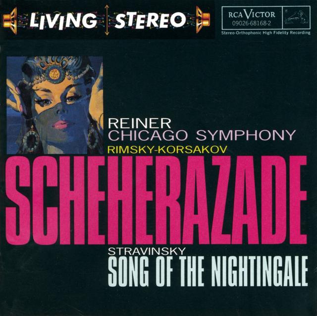 Album cover art for Rimsky-Korsakov: Scheherazade / Stravinsky: Song of the Nightingale