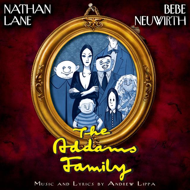 Album cover art for The Addams Family (Original Broadway Cast Recording)