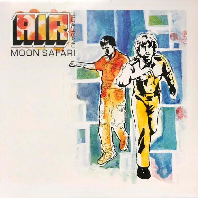 Album cover art for Moon Safari