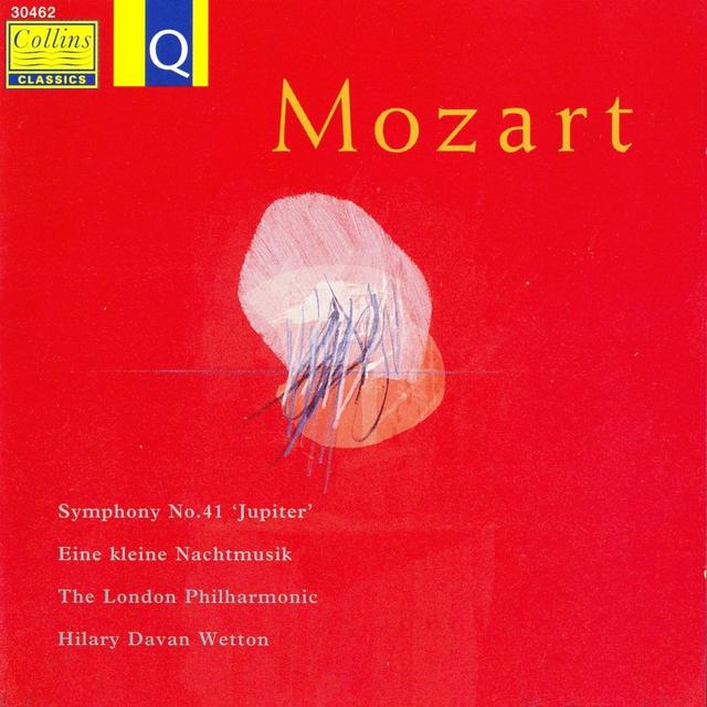 Album cover art for Mozart: "Jupiter" Symphony No. 41 - "Eine Kleine Nachtmusik" Serenade No.13