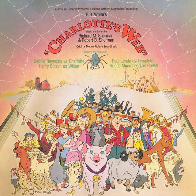 Album cover art for E.B. White's Charlotte's Web