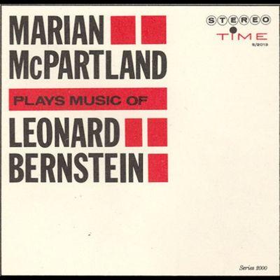 Album cover art for Marian McPartland Plays Leonard Bernstein