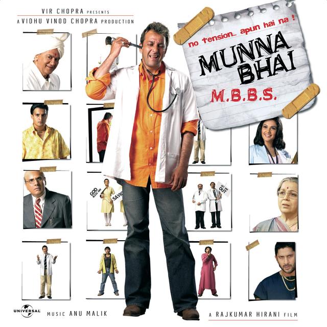 Album cover art for Munnabhai Mbbs