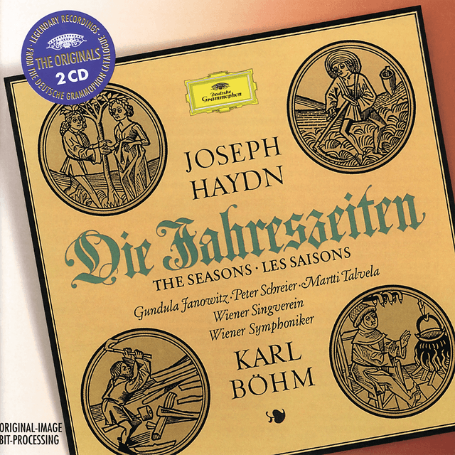 Album cover art for Haydn: Die Jahreszeiten