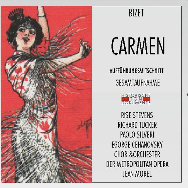 Album cover art for Georges Bizet: Carmen