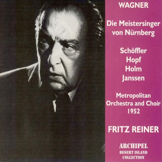 Album cover art for Wagner : Die Meistersinger Von Nürnberg