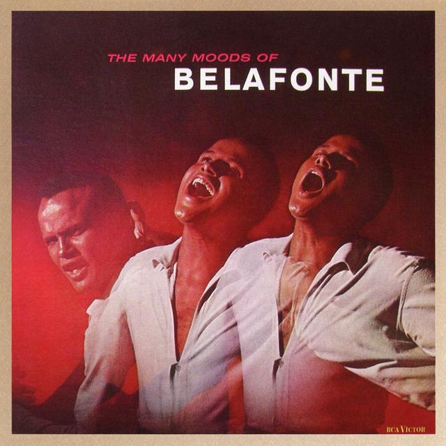 Album cover art for The Many Moods of Belafonte