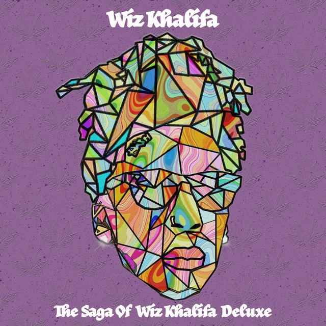 Album cover art for The Saga of Wiz Khalifa