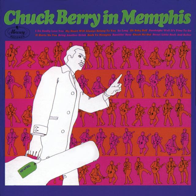 Album cover art for Chuck Berry in Memphis