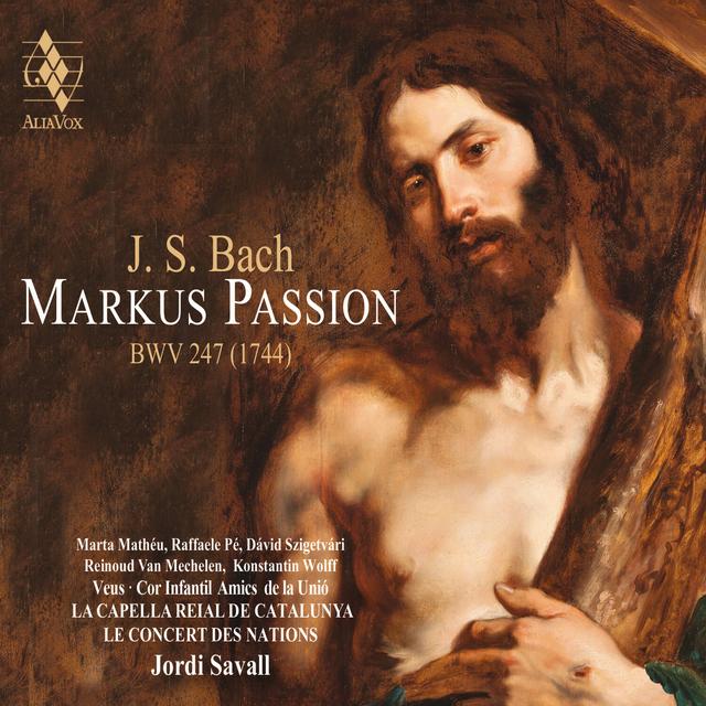 Album cover art for Bach: Markus Passion BWV 247 (1744)