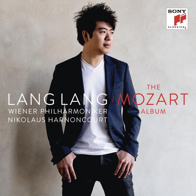 Album cover art for The Mozart Album