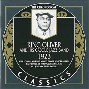 Album cover art for King Oliver: 1923