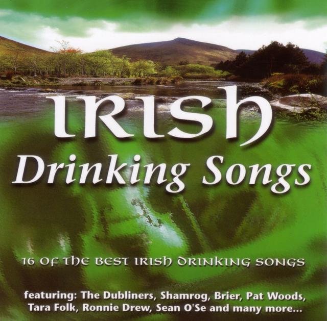 Album cover art for Irish Drinking Songs