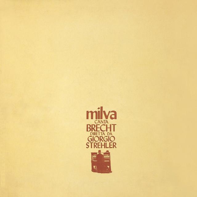 Album cover art for Milva Canta Brecht