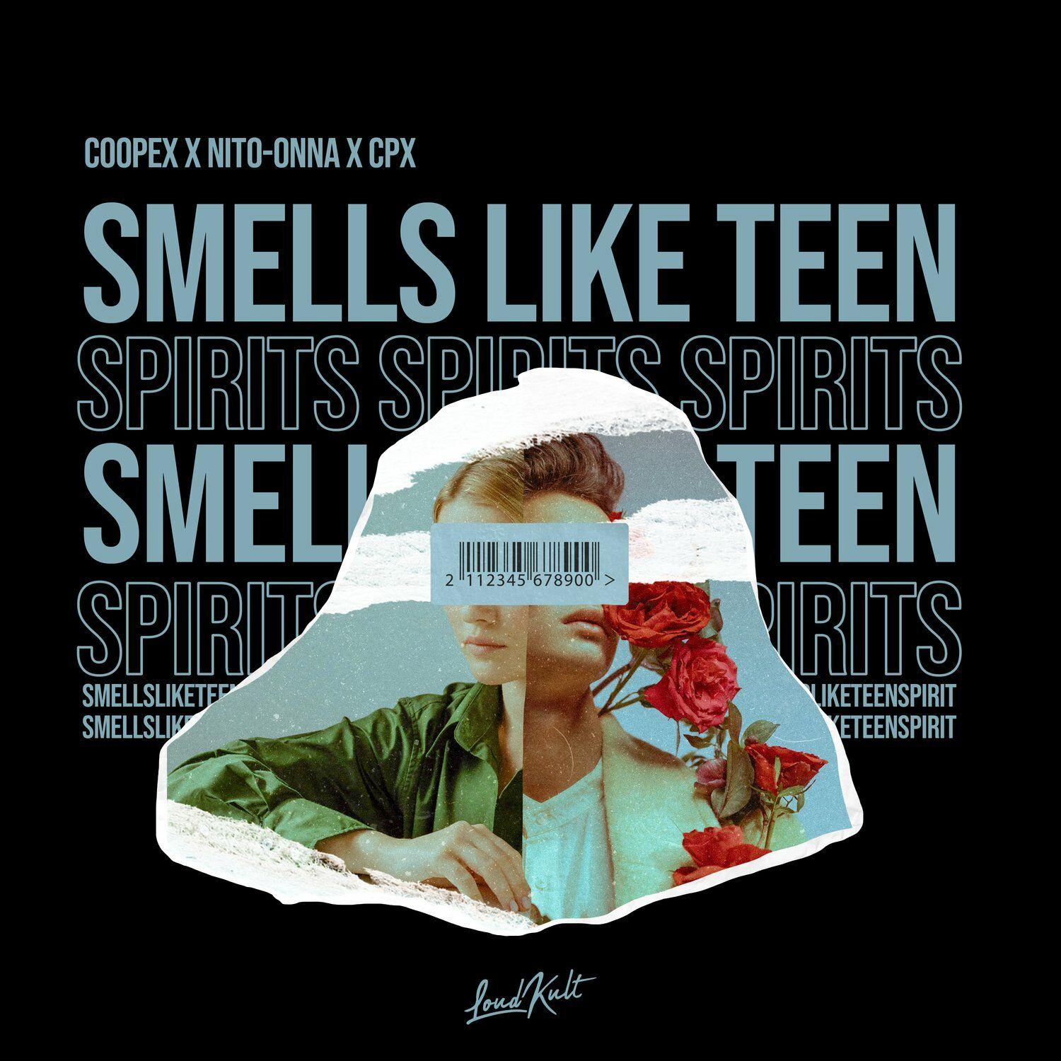 Lyric cover art as blurred background