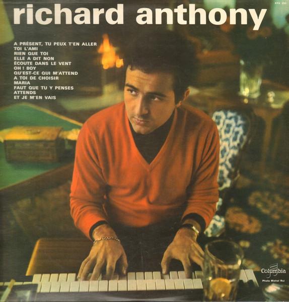 Album cover art for Richard Anthony