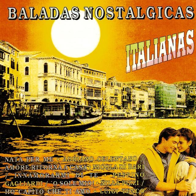 Album cover art for Baladas Nostálgicas Italianas