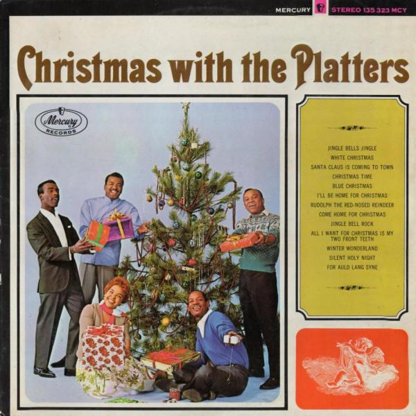 Album cover art for Christmas With The Platters