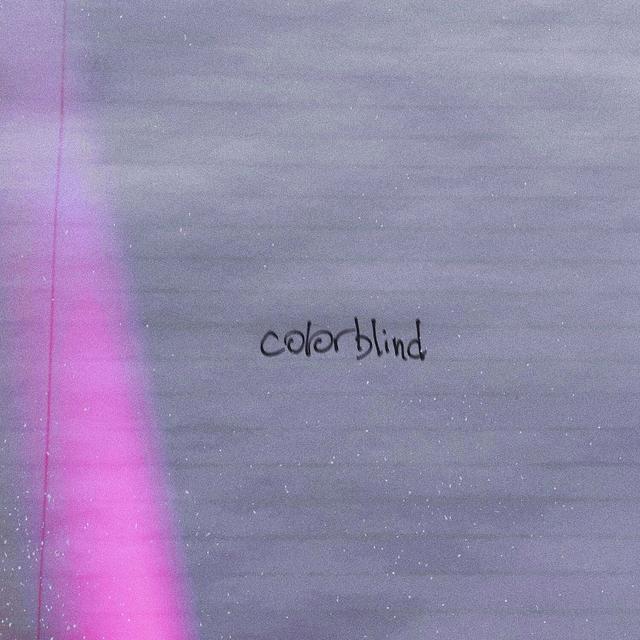 Album cover art for colorblind