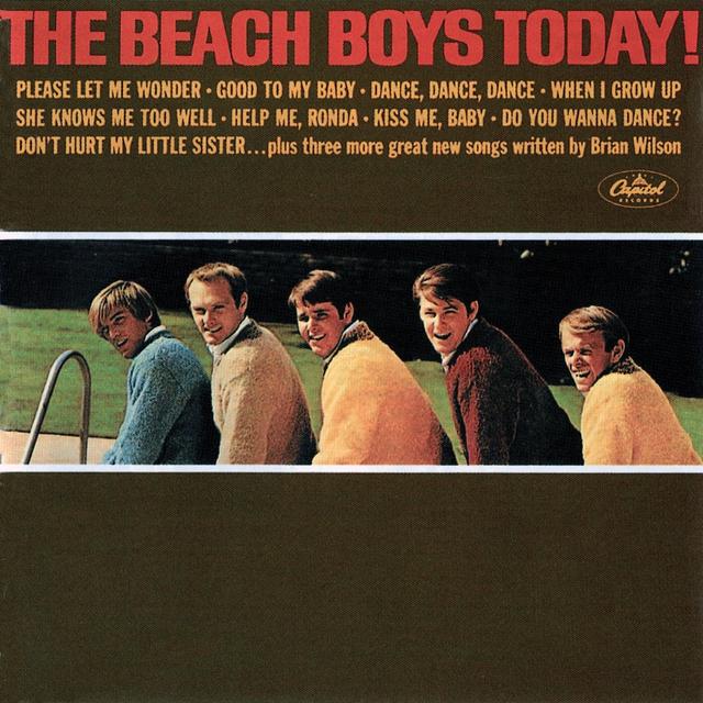 Album cover art for The Beach Boys Today!