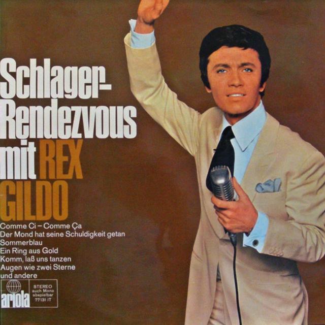 Album cover art for Schlager-Rendezvous mit Rex Gildo