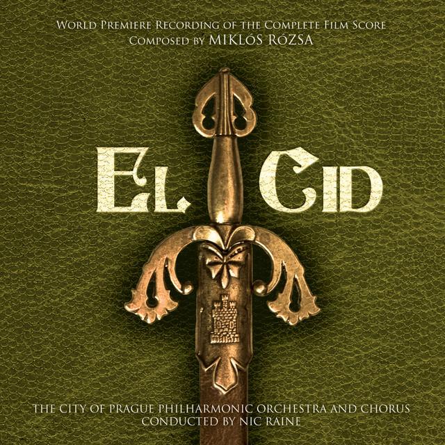 Album cover art for El Cid (World Premiere Recording of the Complete Film Score)