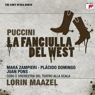 Album cover art for Puccini : La Fanciulla del West