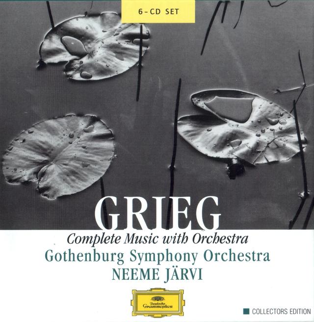 Album cover art for Grieg: Complete Music With Orchestra