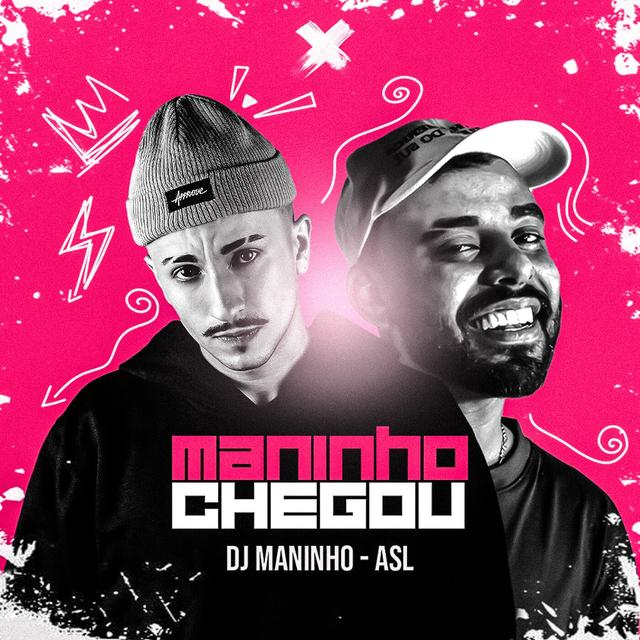 Album cover art for Maninho chegou