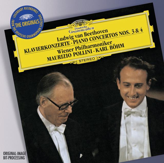 Album cover art for Beethoven: Piano Concertos Nos.3 & 4