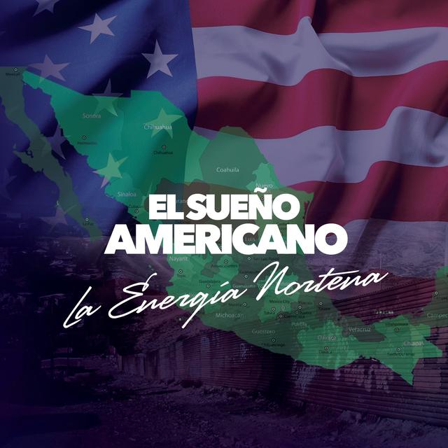 Album cover art for El Sueño Americano