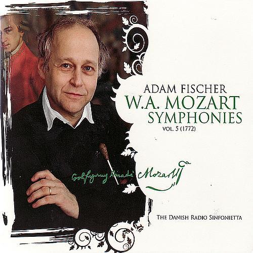 Album cover art for Mozart: Symphonies Vol. 5