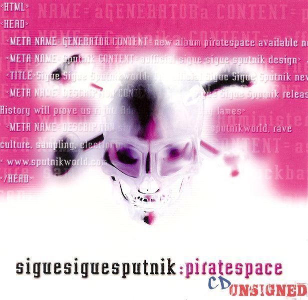 Album cover art for Piratespace