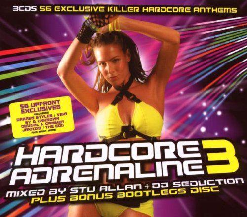 Album cover art for Hardcore Adrenaline 3