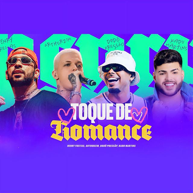 Album cover art for Toque de Romance (feat. Dodô Pressão)