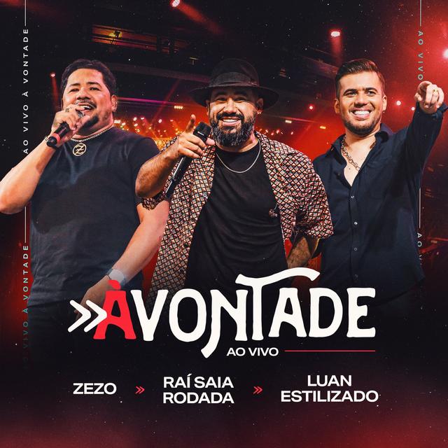 Album cover art for À Vontade (Ao Vivo)