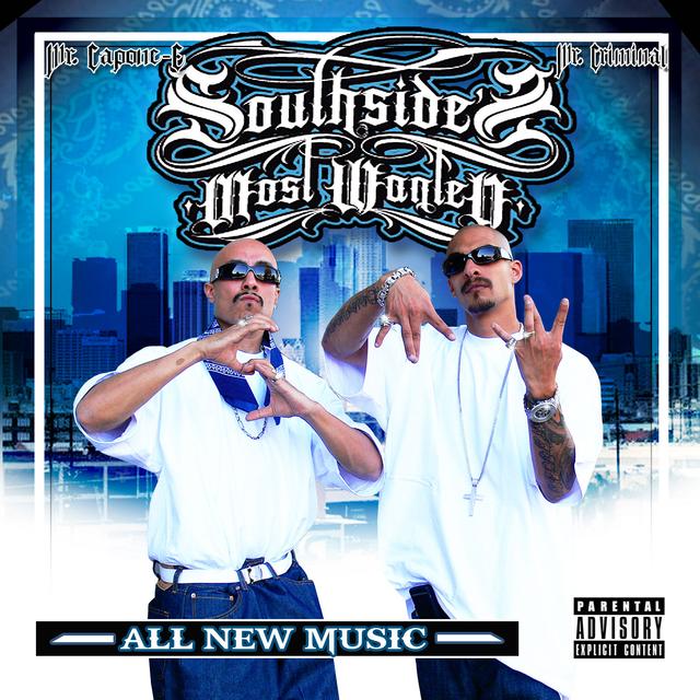 Album cover art for Southside's Most Wanted