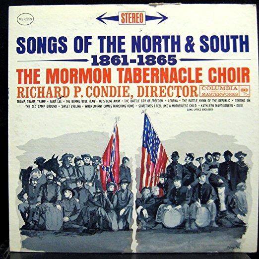 Album cover art for Songs of the North and South, 1861-1865