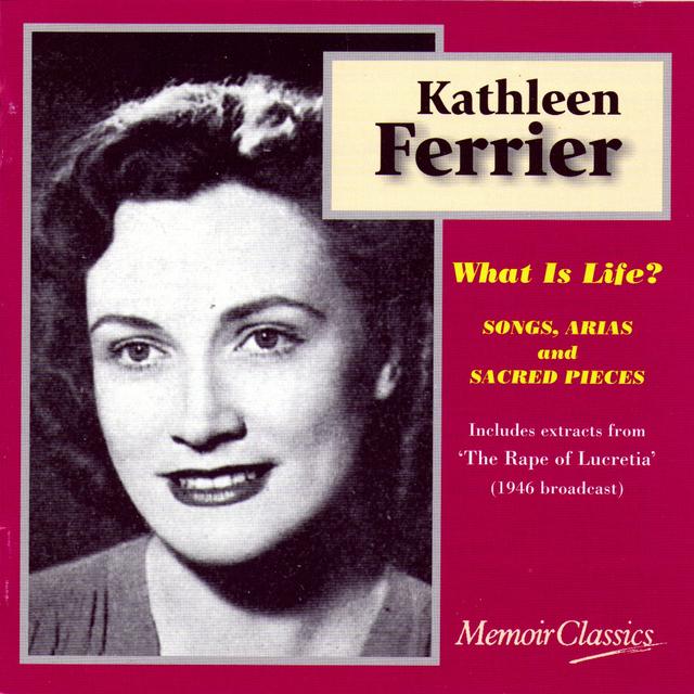 Album cover art for What Is Life? Songs, Arias And Sacred Pieces From Purcell, Handel, Pergolesi, J.s. Bach, Gluck, Mendelssohn And Britten