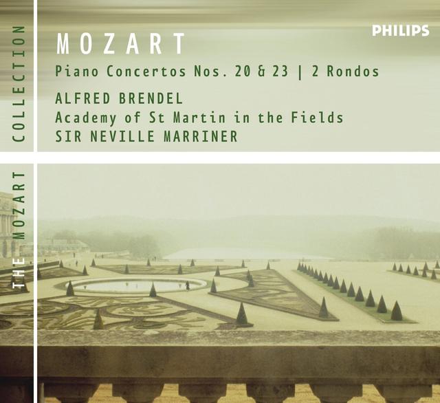 Album cover art for Mozart: Piano Concertos Nos. 20, 23 & Concert Rondos