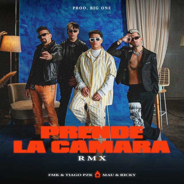 Album cover art for Prende la Cámara RMX