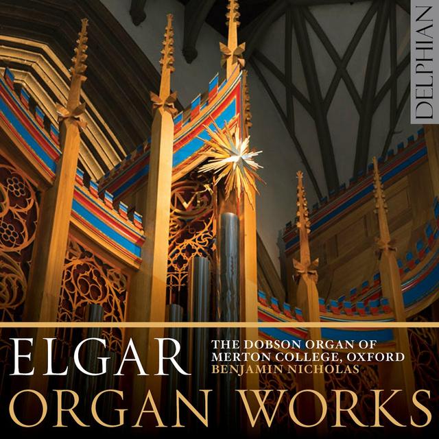 Album cover art for Elgar: Organ Works