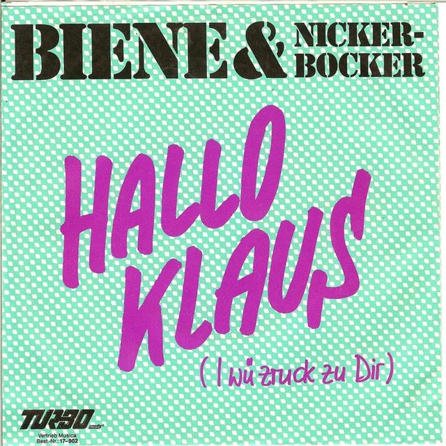 Album cover art for HALLO KLAUS (i wü zruck zu Dir) - ZRUCK ZU DIR (Hallo Klaus)