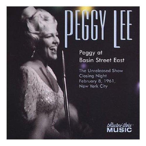 Album cover art for Basin Street East Proudly Presents Miss Peggy Lee