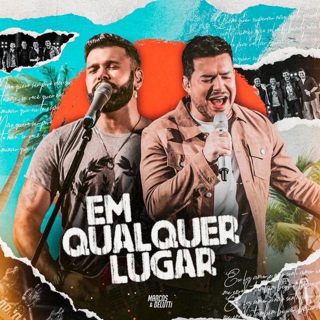 Album cover art for Em Qualquer Lugar