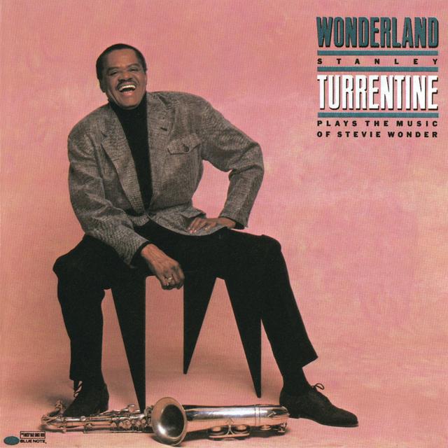 Album cover art for Wonderland (Stanley Turrentine Plays the Music of Stevie Wonder)