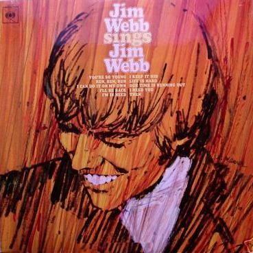 Album cover art for Jim Webb Sings Jim Webb