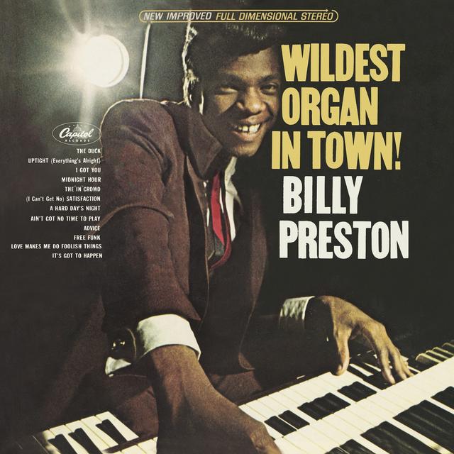 Album cover art for Wildest Organ in Town!