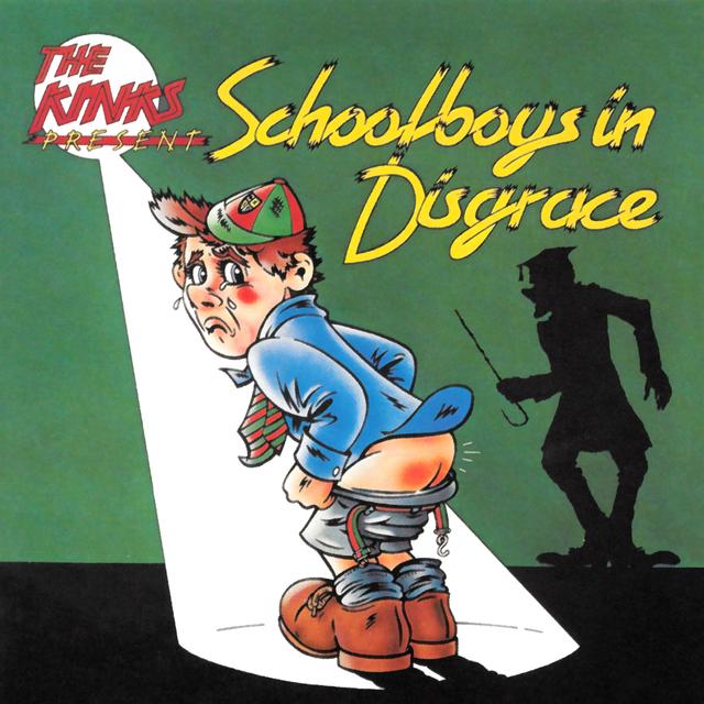 Album cover art for Schoolboys in Disgrace